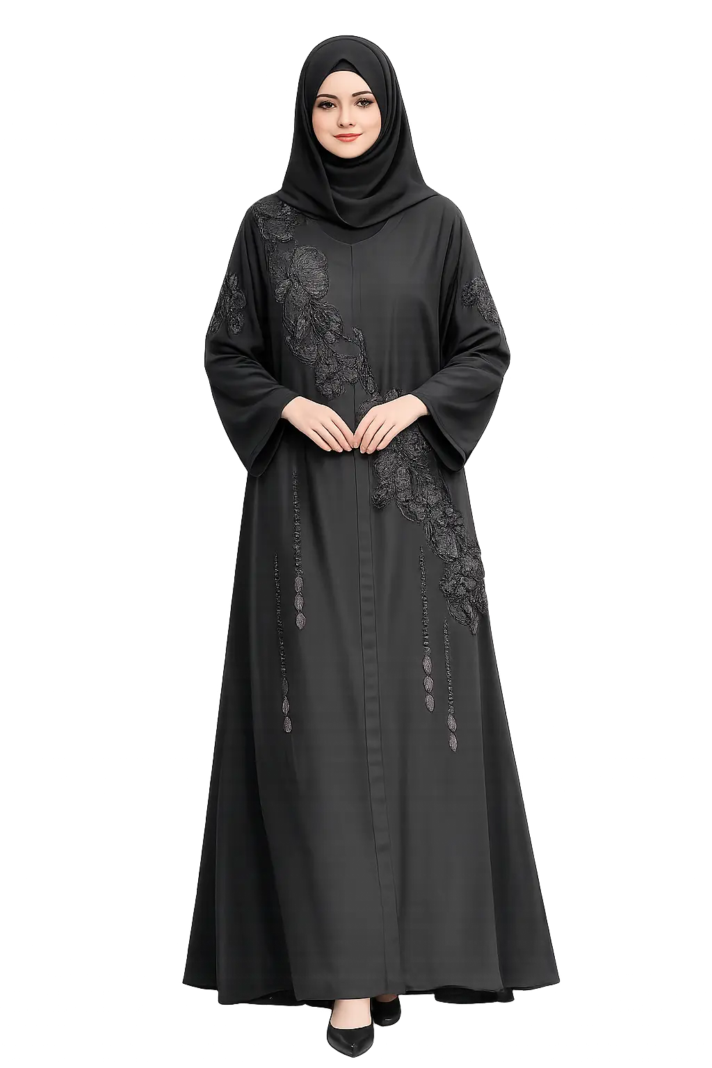 Black Design Niqab